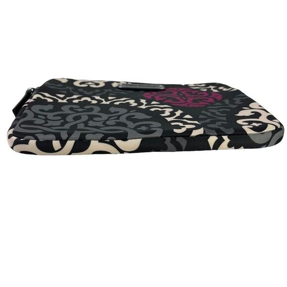 Vera Bradley Canterberry Magenta Black Neoprene Tablet Cover Case Padded 8 x 10 - Picture 13 of 16